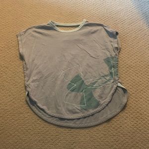 under armor sports cropped t shirt